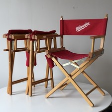 ~Vintage Milwaukee Tools Promotional Director Style Chair - Priced Individually picture