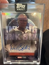 VISION PAUL BETTANY 2026 TOPPS MARVEL VAULT INK 616 AUTO /50 #INK-PB picture