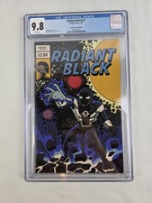 Radiant Black #1, RARE RETRO variant Only 500 Made Graded 9.8 CGC picture