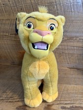 Vintage 90’s Disney Lion King Young Simba Plush Large Stuffed Animal 14”  picture