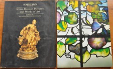 2x Sotheby’s Catalogs Icons, Russian Pictures & Art; 20th Cent. Decorative Arts  picture
