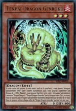 Yu-Gi-Oh Tenpai Dragon Genroku Ultra Rare INFO-FR019 1st Edition FR picture