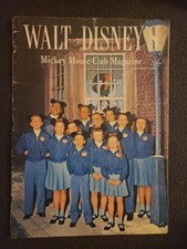Walt Disney's Mickey Mouse Club Magazine December 1956 Very Nice picture