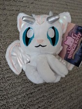 Tentacle Kitty Diamond Wyrm Little One Plush White/Silver/Blue Second Edition  picture