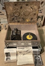 Vtg Large Heavy MINT Fred Zimbalist Music Box Thorens AD30 Serviced **VIDEO** picture