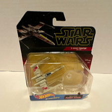 Hot Wheels Star Wars Starships X-Wing Fighter Red Five Die-Cast w/ Stand picture