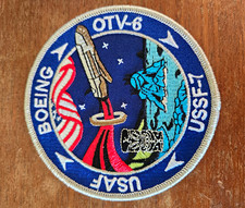 RARE Authentic USSF-7 OTV-6 Boeing X-37B Space Force Morale Patch HTF Classified picture