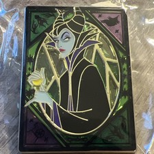 HKDL Pin Trading Carnival 2026 Maleficent Stained Glass LE 600 Villain Dragon picture