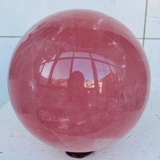 Natural Pink Rose Quartz Sphere Crystal Ball Reiki Healing 4300g picture