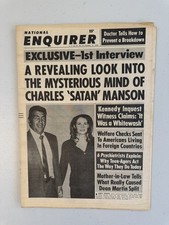 1970 February 15th National Enquirer Newspaper, Dean Martin (VRN7) picture