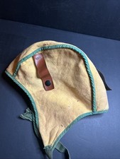 vintage military soft flying helmet/liner picture