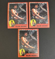 (3) Rambo 1985 Rambo First Blood: Part II Killing Machine #36 Lot picture