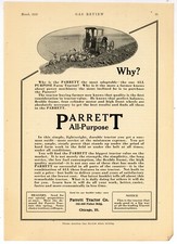 1916 Parrett Tractor Co. Ad: All Purpose Tractor - Chicago, Illinois picture