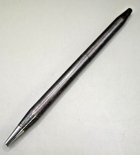 Vintage Tiffany & Co Sterling Silver Ballpoint Pen Engraved Guilloche Working picture