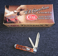 BEAUTIFUL CASE XX Tony Bose 2011 Coffin Jack  Chestnut Bone Stainless Slipjoint picture