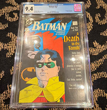 Batman #427 CGC 9.4 (1988) DC Comics A Death in the Family Signed Mignola Rare picture