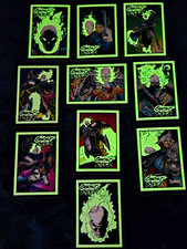 1992 Ghost Rider Complete Set 1-80 + G1-G10 Glow In The Dark EX/MT - 1 Owner picture
