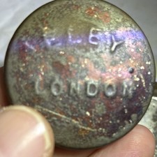 Civil War,Percussion Cap Tin LONDON ELEY*160+yrs old *Very Scarce* picture