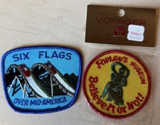 Theme Park Souvenir Patches Six Flags Over Mid America Ripleys Believe It Or Not picture
