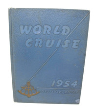 USS SOLEY DD-707 1954 WORLD CRUISE BOOK DEPLOYMENT ROSTER picture