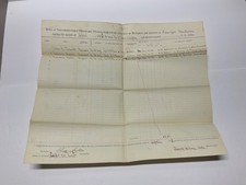PAYROLL 1873 FRANKFURT KENTUCKY US ARMY BARRACKS CONSTRUCTION EXTRA DUTY PAY picture