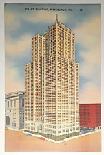 Grant Building, Pittsburgh, PA., Pennsylvania, Colourpicture, linen - Unposted picture