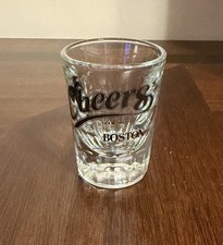Vintage Souvenir Shot Glass Cheers Boston 1994 Heavy 3