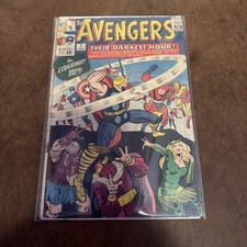 The Avengers #7 (Marvel Comics August 1964) Classic Jack Kirby Thor picture