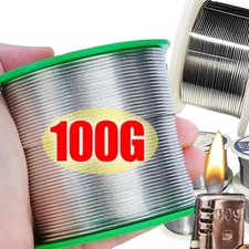 1pc Rosin Core Solder Wire 0.8mm/1.0mm 20g–50g-100g No-Clean Flux 2.0% - NEW picture