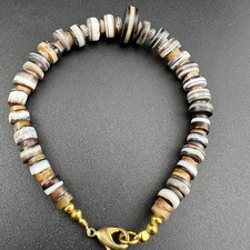 Ancient Old Soleimani Agate Beads Bracelet Rare picture
