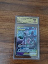 Pokémon TCG Chinese Mewtwo & Mew-GX CSM2bC-034/150 RR Holo Card picture