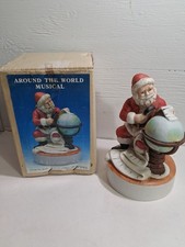 Vintage 1986 Christmas Around The World  Musical Santa Claus Is Coming To Town A picture