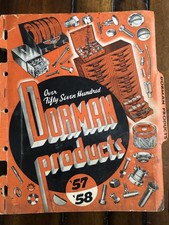 Vintage ‘57 ‘58 Dorman Products Auto Parts Catalog Bolts Caps Nuts Pins Plugs+++ picture
