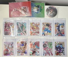 Round 1 x One Piece Promo Cards - Full Set of 10 English + 2 Keychains + 1 Badge picture