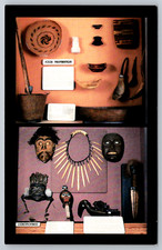 c1960s Alaska State Museum Juneau Northwest Coast Exhibits Postcard picture