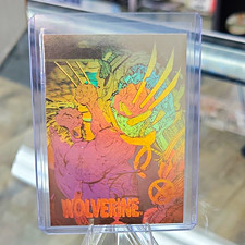 Marvel X-Men Impel 1992 Wolverine Marvel Universe XH-1 Hologram Insert Card picture