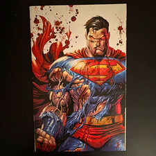 DC Superman #4 Tyler Kirkham Battle Damage Virgin Variant SDCC 2023 Exclusive picture