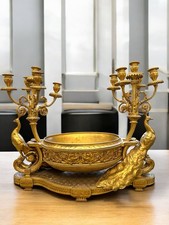An Attractive & Massive 19th Century Gilt Bronze Centerpiece. France, 1880 picture