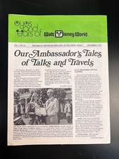 1977 Vintage Rare Disney original Document Eyes and Ears Publication. VOL.7 #35 picture