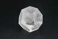 Brazil Natural Rainbow Quartz Rock Crystal Dodecahedron 178g picture