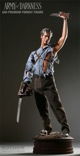SIDESHOW EXCLUSIVE ARMY OF DARKNESS ASH PREMIUM FORMAT FIGURE STATUE Movie BUST picture