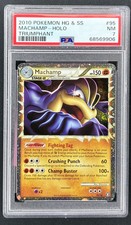 2010 Pokémon HS Triumphant Machamp Prime #95/102 Holo PSA 7 NM picture