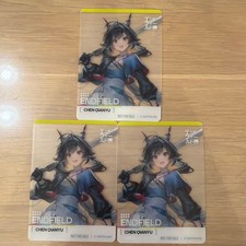 ArknightsEndfield Clear Card Chen the Fierce 3-card set picture