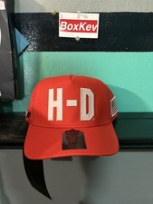 NWT Harley-Davidson Factory Racing Orange H-D hat. SOLD OUT WOW RARE 💯 picture