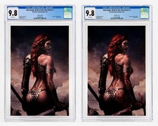 Red Sonja Birth of the She-Devil #1 CGC 9.8 SET Jeehyung Lee Virgin Variants picture