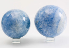 1pc Natural Blue Celestite Sphere quartz polished Ball Healing stone decor gift picture