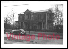 Vintage 1940's Photo of a Marvelous Decrepit Victorian House picture
