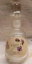 ANTIQUE VIOLET PERFUME EMBOSSED W ORIGINAL LABELS ALFRED WRIGHT PHILADELPHIA picture