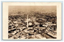 New York World's Fair Real Photo Postcard RPPC Aerial Birds Eye Air View picture