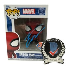 Andrew Garfield Signed Autograph Spider-Man Funko Pop 1450 Beckett BAS Marvel picture